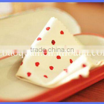 Microfiber lens cleaning cloth /microfiber glasses cleaning cloth