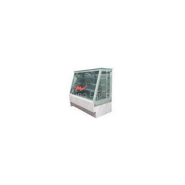 Front Inclined Glass Food Display Showcase Large View Cake Display Fridge