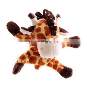 Plush Zoo Animal Fridge Magnet Giraffe 8cm