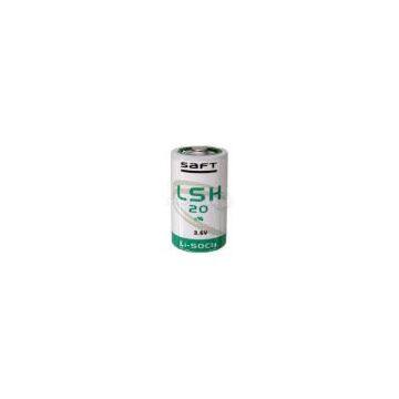 SAFT LSH20 D Size 3.6V 13,000 mAh Primary Lithium-Thionyl Chloride