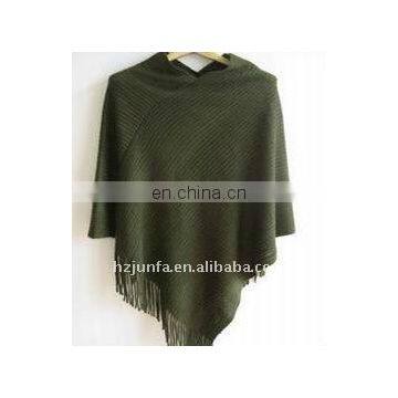 fashional design hot popular sell well ladies knit shawl