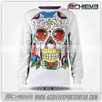 2017 custom Men Fashion Brand Quality Slim Pullover sweatshirts