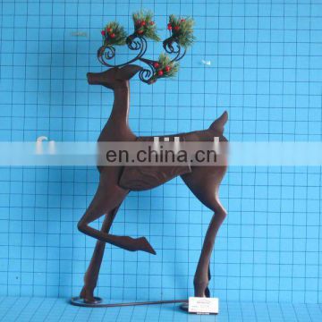 metal christmas reindeer