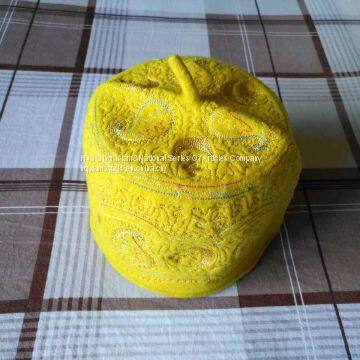 Africa Muslim Embroidered Wool Cap / Muslim Wool Cap / Embroidered Cap / Africa Wool Cap / Wool Cap photo-5