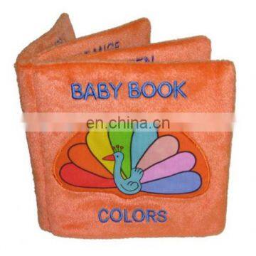 China factory OEM baby education toy plush book