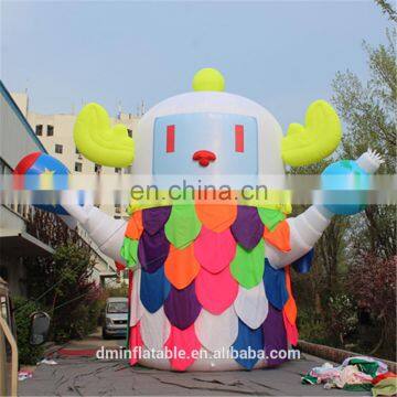 8m High Cool custom replica model inflatable mascots model for advertising