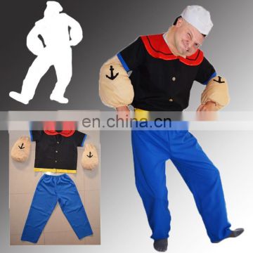 carnival adult men super popeye costume MC-0012