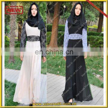 Fashion 2017 islamic clothing muslim dress new model abaya in dubai