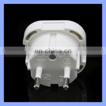 Britain Female Jack AC European Plug Male With 2 Round Pin High Performance Universial European Plug Adapter