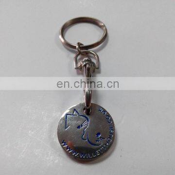 Custom mental keychain zinc alloy keychain