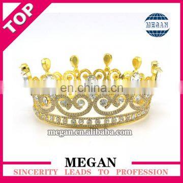 High quality rhinestone crown wedding cake topper wedding crown