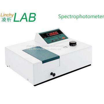 Linchylab Lab Economic Visible Spectrophotometer V-3000 education Single Beam for sale/Lab Spectrophotometer