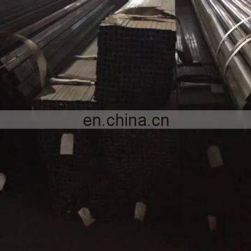 Chinese manufacturer black annealed ERW carbon square pipe/tube for furniture