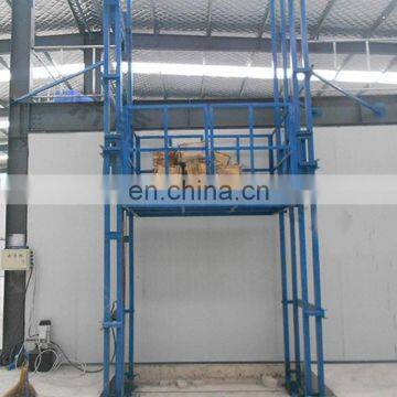 7LSJD Shandong SevenLift Hydraulic Over Travel One Floor Manual Large Residential 1 Story Elevators Lift Table