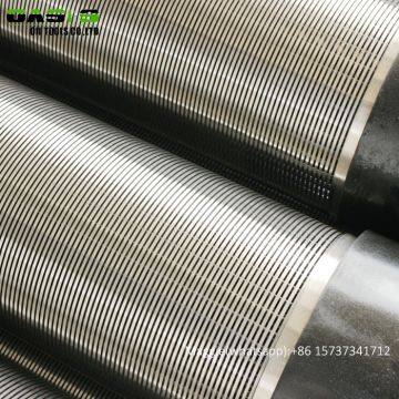 Stainless Steel Round Tube V Slot Filter Mesh Well Screens Pipes photo-2