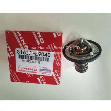 Genuine PART NO S040166104 S1632E9040 S040166119 FOR HINO J05ET ENGING THERMOSTAT KIT 76.5C