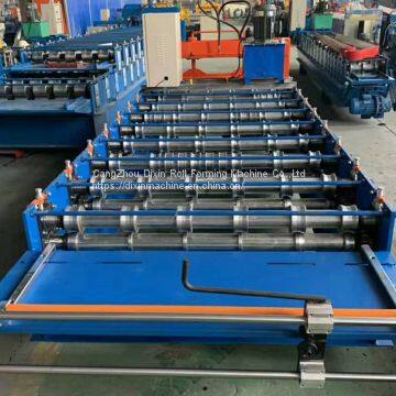 DX-900 Trapezoidal Roof and Wall Fully Automatic Roll Forming Machine photo-5