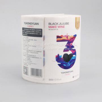 Custom personalized sticker labels printing