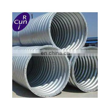 100mm Diameter Threaded End Cap Tapered Seamless Stainless Steel Corrugated Pipe photo-5