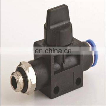 GOGO ATC 10pcs a lot HVSF pneumatic hand valve switching port PT 1/8" 10mm pu hose fitting quick hose connector switch