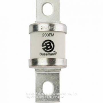250FM Eaton Bussmann Series High Speed British Standard Fuse,e, 240 Vac, 150 Vdc, 200A, 200 KAIC, British Style BS 88 Fuse, photo-4