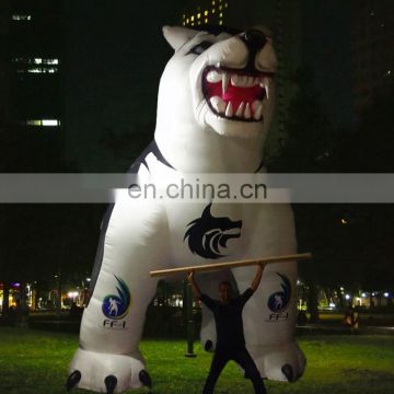 Huge Inflatable Emulation Wolfhound ,Inflatable  Activity Cartoon  For Club Event