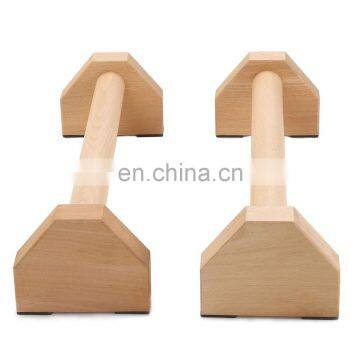 Harbour Gym Fitness Bench Wooden Push up Bar photo-4