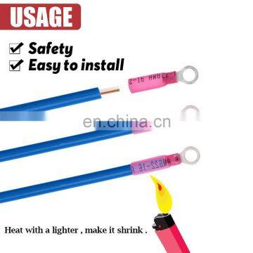 Hampool Full Size Rohs 250pcs Solder Seal Heat Shrink Terminal Kit photo-6