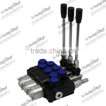 ZT-L12F 50L/min control valve hydraulic excavator,gate valve manufacturer in china