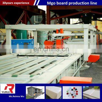 Sandwich panel magnesium oxide board production line machine for prefabricated house design