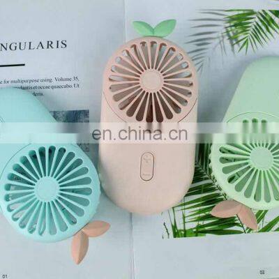 Portable travel office battery charge usb rechargeable handheld pocket mini fan