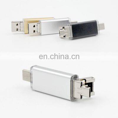 3 in 1 USB 2.0 OTG Type C Flash Drive Memory Stick Pen 64gb Storage