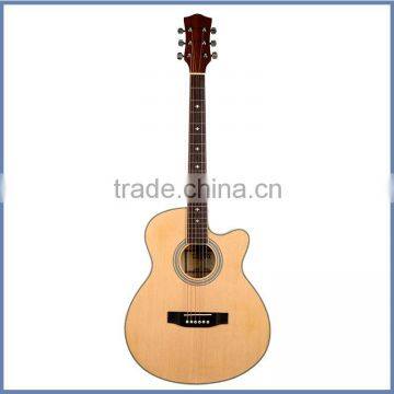 Homemade String Instrument Solid Cedar Guitar photo-4