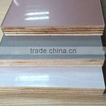 plywood for furniture with 1mm high glossy acrylic sheet