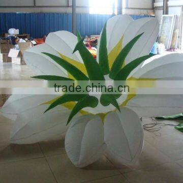 Fatanstic party Decoration hanging inflatable flower light with led bulb