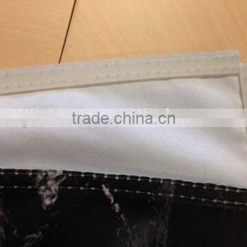 Printed Type and display Style banner with silicone