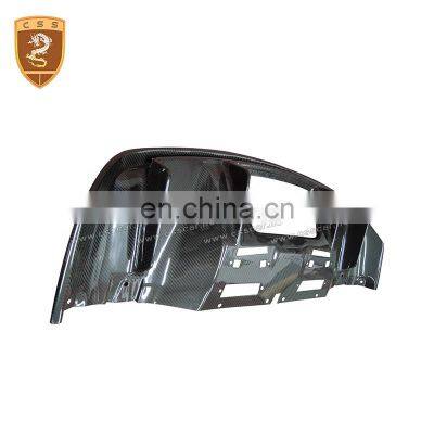 V10 Style Carbon Fiber Rear Bumper Lip Car Parts For Adi R8 V8 Rear Diffuser photo-3