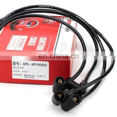 APS-HP19C002 High Quality performance Silicone Spark Plug Wire Set/Ignition Cable fit for Santana 3000 Vista