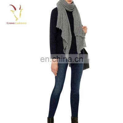 Best Selling Anti-pilling Plain Cotton Cashmere Scarf and Shawl