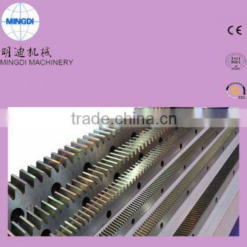 China supplier tap holes gear rack