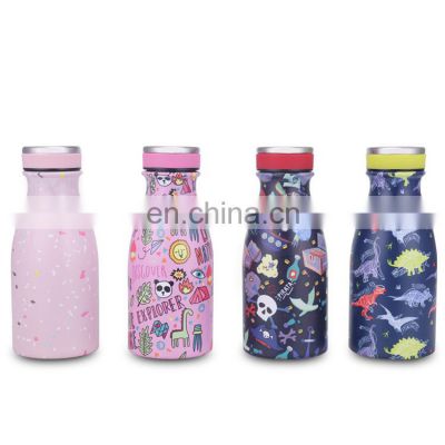 New design 350 ml insulated drinking water bottle vacuum double wall thermos cup