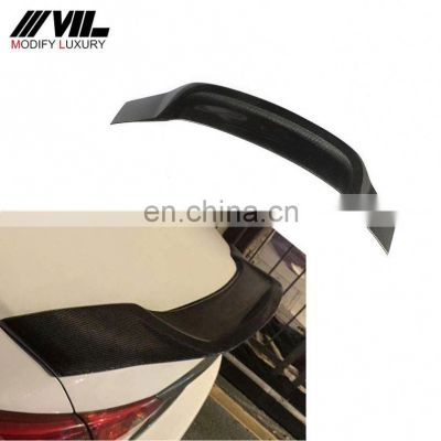 For Infiniti Q50 Q50S  Carbon Fiber Rear Trunk Wing Spoiler 2013-2019