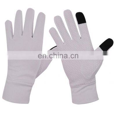 HANDLANDY Breathable Fishing Riding Driving Golf Thin Non-Slip Jogging Running Climbing Gloves