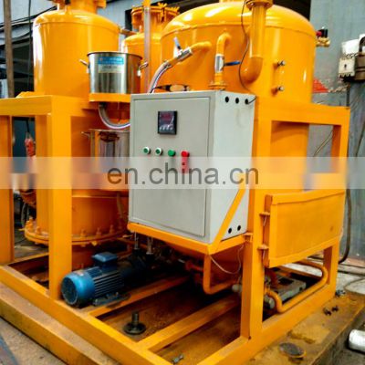 Black Dirty Engine Oil Cleaning and Recovery Machinery/Vacuum Oil Purification Recycling Equipment