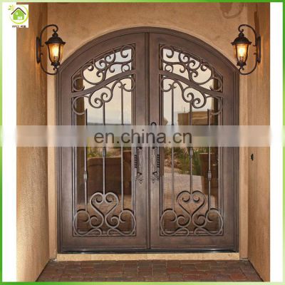 Safety arch lowes wrought iron double glass entry doors