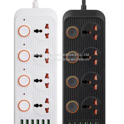 Розеточный блок с индивидуальными выключателями Smart Power Extender Switch and Socket A05