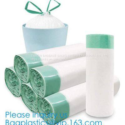 Customized Carry Out Jumbo T Shirt Bags OEM Biodegradable Corn Starch Bio Compostable Bags For Shopping photo-5