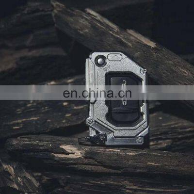Maiker Offroad Auto Grey Aluminum Alloy Key Cover for Jeep Wrangler JK 4x4 Car Accessories