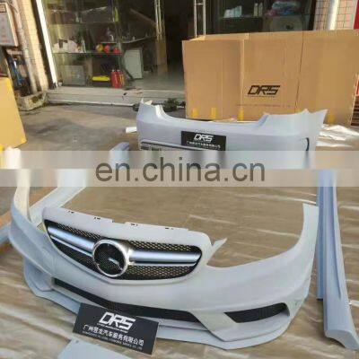 PD Style Front Rear Bumper Side Skirts For Mercedes Mercedes Benz E Class 2014-2016 W212 Body Kit