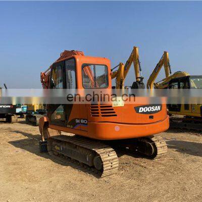 Used doosan dh80 excavator , Original doosan digger for sale , Doosan dh60-7 dh80-7 dh150-7 dh220-7 dh225-7